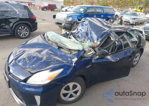 2013 Toyota Prius Four z USA, uszkodzony, nr VIN JTDKN3DUXD1703601